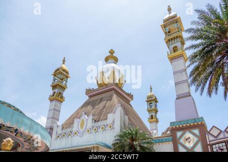 HSINCHU, TAIWAN - JUNE 28, 2020: Leofoo Village Theme Park, a theme park in Guanxi Township, Hsinchu County Stock Photo