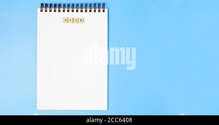 Plan,action text on notepad .Business motivation,inspiration concepts ideas Stock Photo