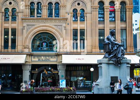 The Queen Victoria Building in Sydney Stock Photo