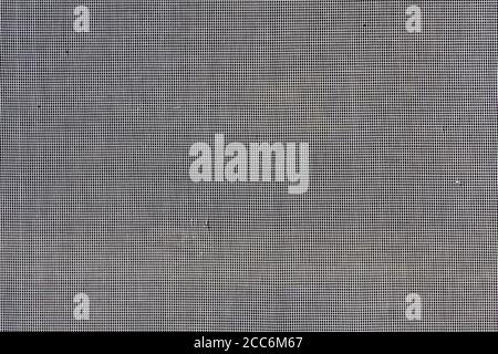Seamless mosquito net pattern, mosquito net. Fly screen mesh close up, detail. Stock Photo