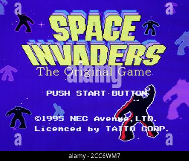 space invaders pc engine