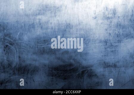 Stainless steel. Sanded and aged surface. Background. classic blue Stock Photo