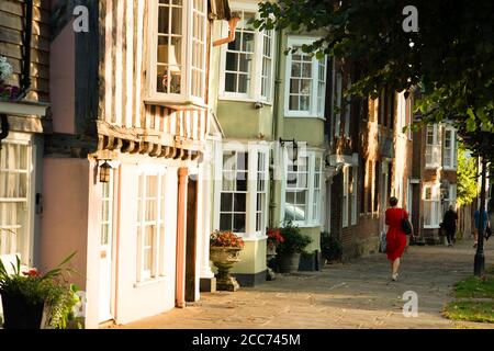 Horsham West Sussex England UK - Historic market town centre Stock ...