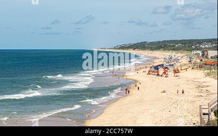Ocean beach in Montauk, NY Stock Photo