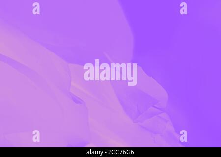 Violet purple flowing fabric, beautiful light background Stock Photo