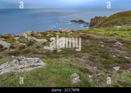 Lands End, Cornwall, UK Stock Photo