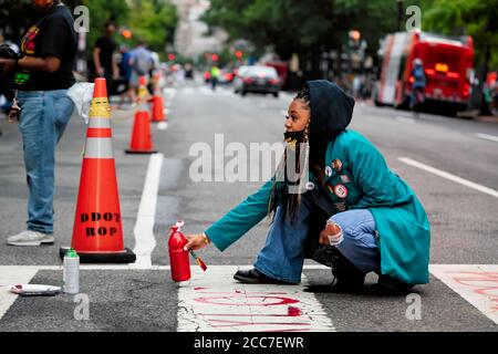 Reclaim DC, an art event in Washington, DC, United States, to replace art removed by U.S. Chamber of Commerce at Black Lives Matter Plaza
