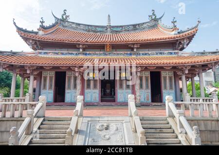 Changhua, Taiwan - Changhua Confucian Temple in Changhua, Taiwan. The temple was originally built in 1726. Stock Photo