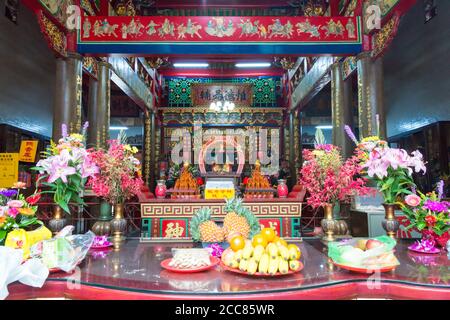 Taichung, Taiwan - Chenghuang Temple in Taichung, Taiwan. The temple was originally built in 1889. Stock Photo