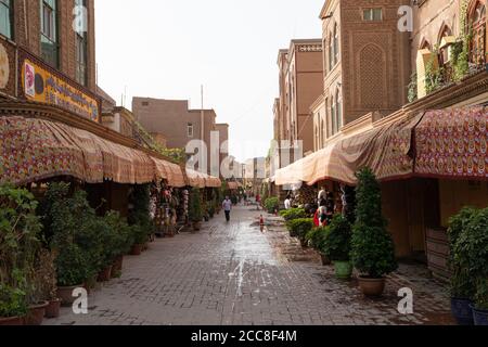 Kashgar, Xinjiang Uygur Autonomous Region, China Stock Photo