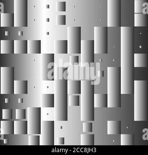 abstract metal background with cubes and cylinders Stock Photo - Alamy