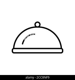 Restaurant line icon. Design template vector Stock Vector