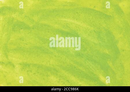 Abstract art background light green color multicolor painting on canvas Stock Photo