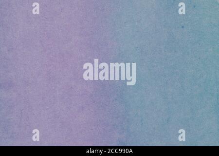 Abstract blue violet watercolor background. hand made canvas Stock Photo