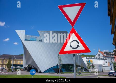 The State Gallery of Lower Austria (Landesgalerie Niederösterreich) in  Stein an der Donau, Krems an der Donau, Austria Stock Photo