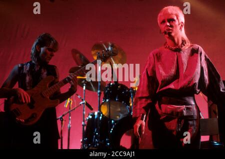 Annabel Lamb live at a concert on her 'The Flame' tour. London, May 15, 1984 | usage worldwide Stock Photo