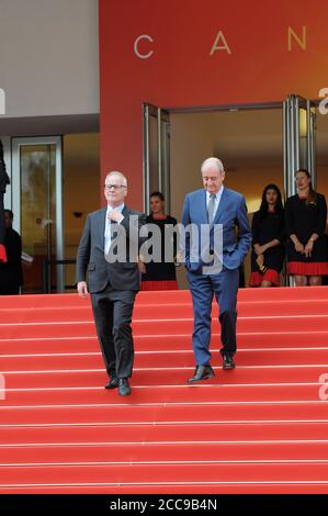 May 20th, 2019 - Cannes  Young Ahmed red carpet during the 72nd Cannes Film Festival 2019. Stock Photo