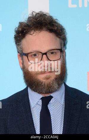 LOS ANGELES - JUL 31:  Seth Rogen at the Like Father Premiere at the ArcLight Theater on July 31, 2018 in Los Angeles, CA Stock Photo