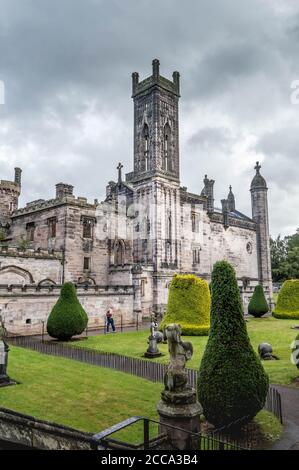 Alton Towers country estate located near the village of Alton in Staffordshire, UK Stock Photo