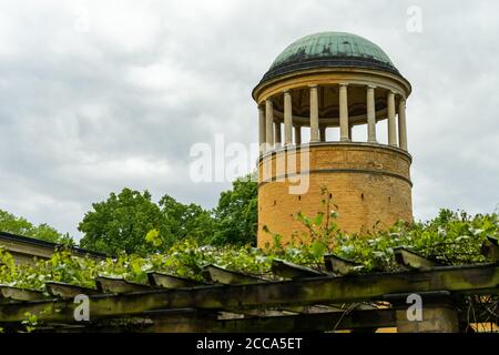 POTSDAM, GERMANY May 12, 2020. Lindstedt Castle in Potsdam is an accessible place for visitors. Stock Photo