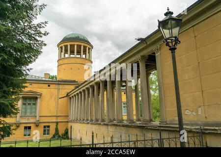 POTSDAM, GERMANY May 12, 2020. Lindstedt Castle in Potsdam is an accessible place for visitors. Stock Photo