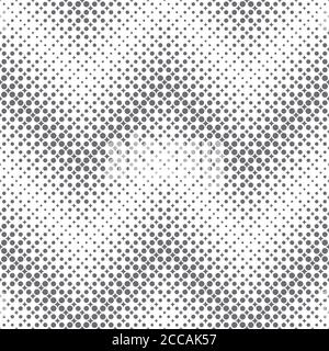 Vector seamless pattern. Modern stylish texture in the form of zigzags, waves. Regularly repeating geometric zigzag stripes with dots, rhombuses. Vect Stock Vector