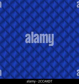 Dark blue seamless pattern.3D graphics. Background for web design, holiday wrapper and other. Vector illustration. Stock Vector