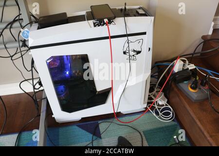 Gaming PC Stock Photo
