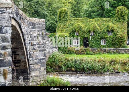 Tu Hwnt i'r Bont, a 15th-century, grade II listed building in Llanrwst, Conwy, North Wales, UK, which is run as a tea room by the National Trust.