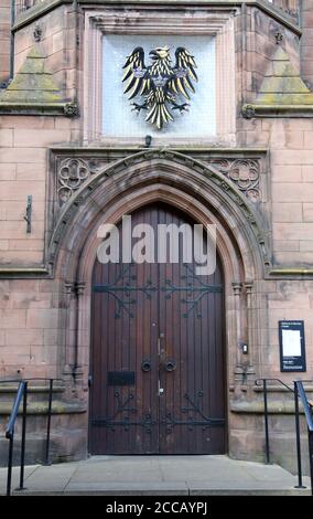 Barclays Bank in Chester Stock Photo