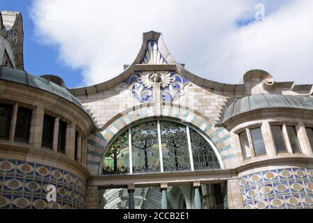 Royal Arcade, Norwich, Norfolk, UK Stock Photo