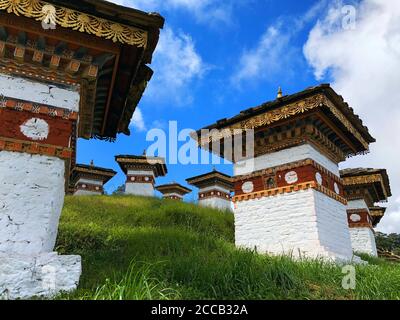 Dochula Pass, Bhutan (Close up) Stock Photo