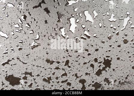 New asphalt after rain. Grunge texture. Stock photo. Stock Photo