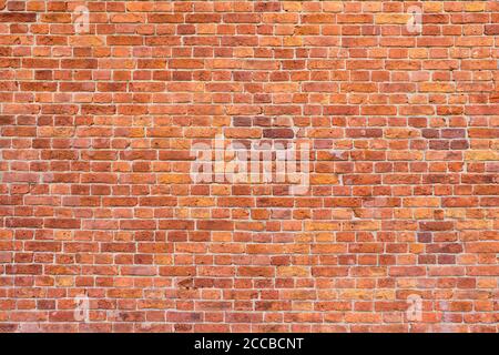 Big background of an old brick wall. Stock Photo