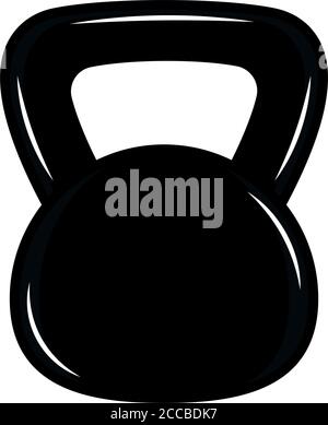 kettlebell weight icon image Stock Vector Image & Art - Alamy