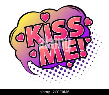 Kiss me deals cartoon