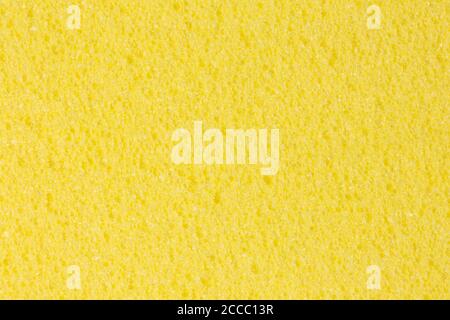 Bright yellow foam EVA texture with simple surface. Stock Photo