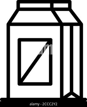 Fertilizer bottles icon, outline style Stock Vector