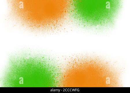 Illustration of the Indian flag for backgrounds and wallpapers Stock Photo