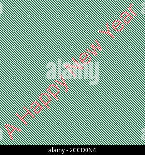 Seamless background with red letters Stock Vector