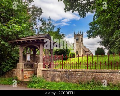 The Church of St Paul and St Margaret at Nidd near Harrogate North Yorkshire England Stock Photo