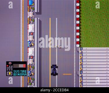 Jeu NEC PC Engine – F1 Circus 92 (TurboGrafx-16) – Bon état, édition Nichibutsu