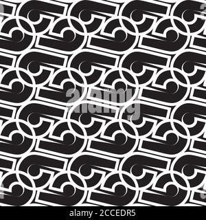 Seamless pattern with white intersecting lines Stock Vector