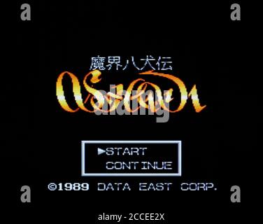 Jeu Vidéo Makai Hakkenden Shada (RPG) - PC Engine - Neuf Sous Blister Japon