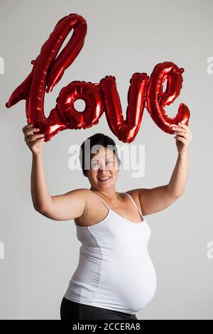 Maternal love, conceptual image Stock Photo