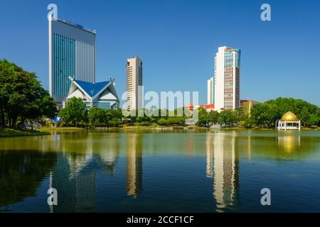 Shah Alam Lake, Selangor, Malaysia. Stock Photo