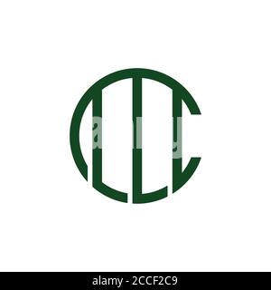 letter cm simple geometric line logo vector Stock Vector