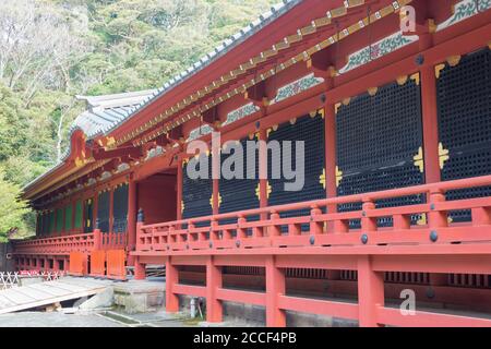 Kanagawa, Japan - Tsurugaoka Hachimangu Shrine in Kamakura, Kanagawa, Japan. The Shrine was originally built in 1063. Stock Photo