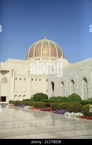 Oman, Sultan Qaboos Grand Mosque, Stock Photo
