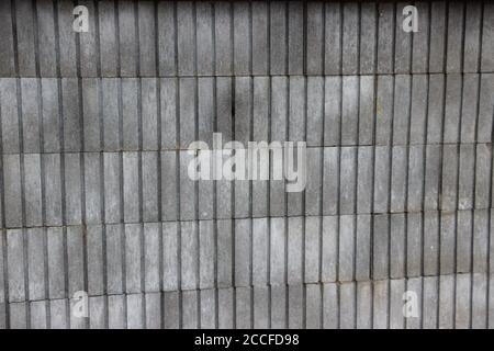 A grey concrete wall. construction architecture concept Stock Photo